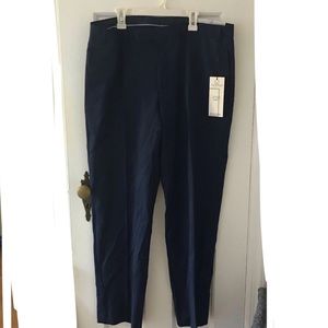 Michael Strahan navy blue pants